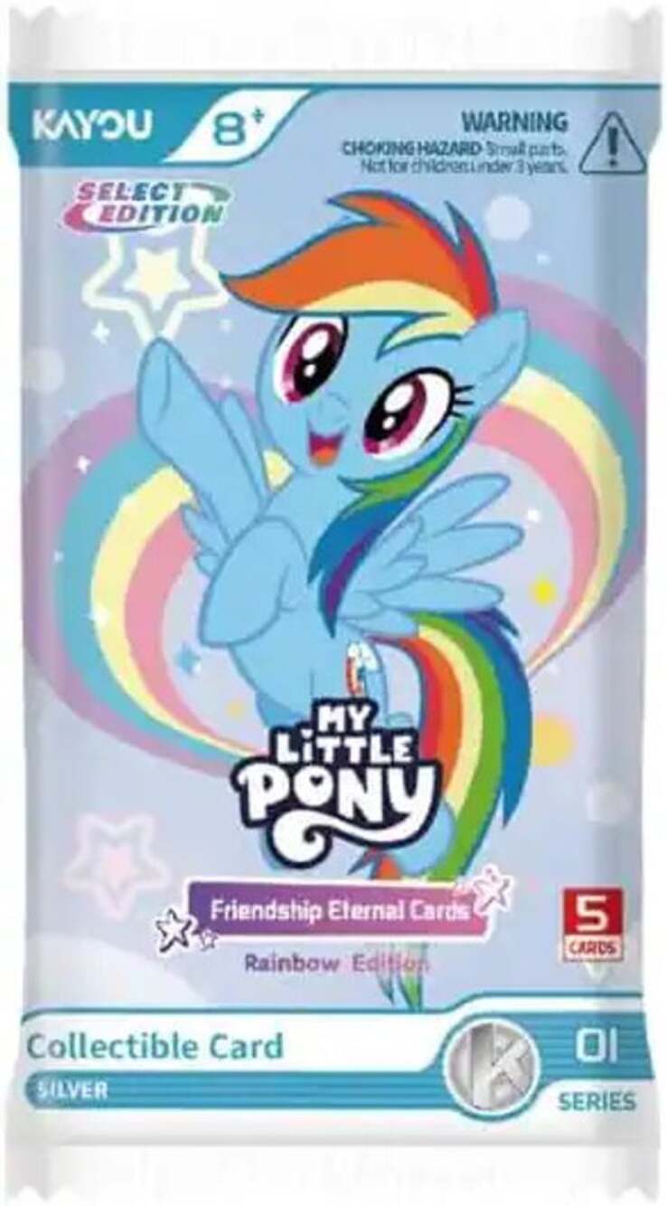 Kayou My Little Pony Friendship Eternal Cards Rainbow Series 1 Booster Pack